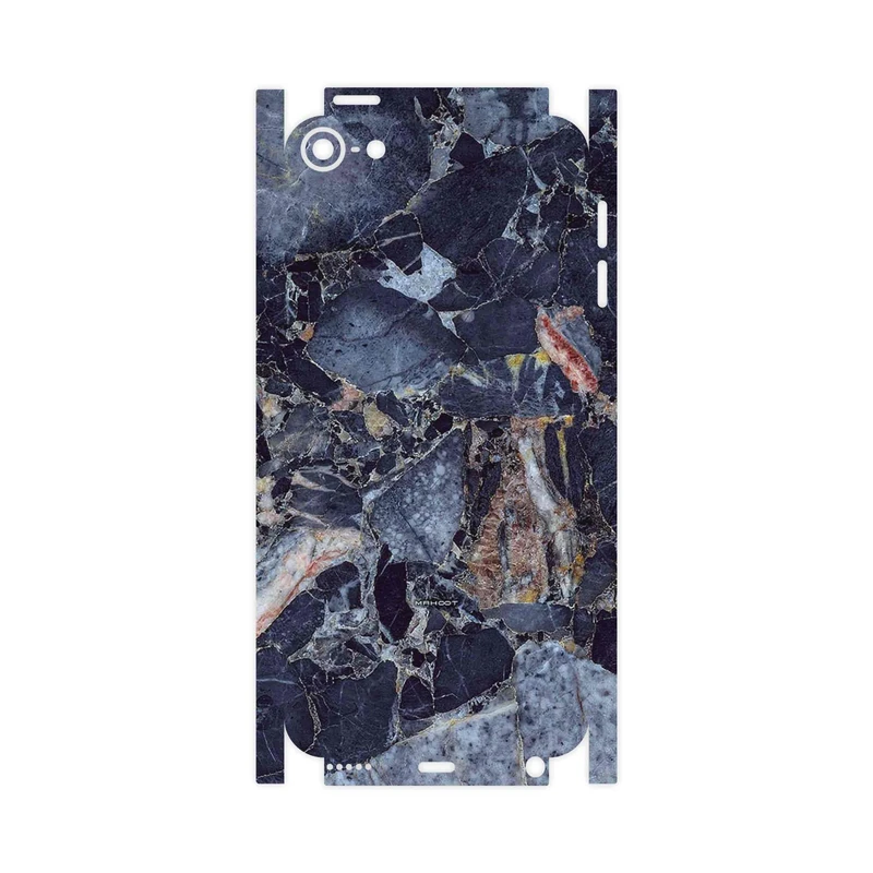 برچسب پوششی ماهوت مدل Broken black marble-FullSkin مناسب برای گوشی موبایل اپل iPod touch 6th generation