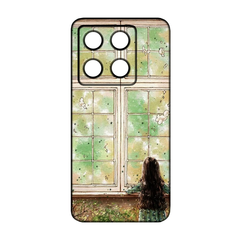 کاور طرح دخترانه کد 256 مناسب برای گوشی موبایل شیائومی 14T