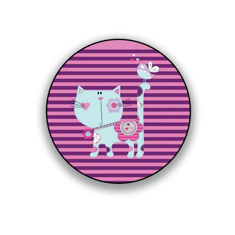 زیر لیوانی طرح فانتزی گربه 