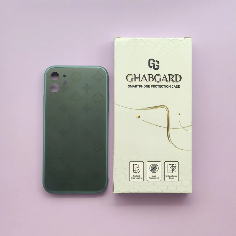 کاور قاب گارد مدل شیشه ای مناسب برای گوشی موبایل اپل iPhone 11