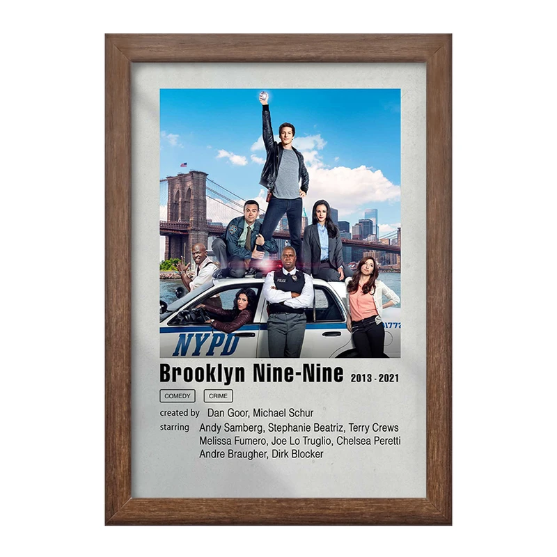 تابلو خندالو طرح بروکلین نه نه (Brooklyn Nine-Nine) کد F11289