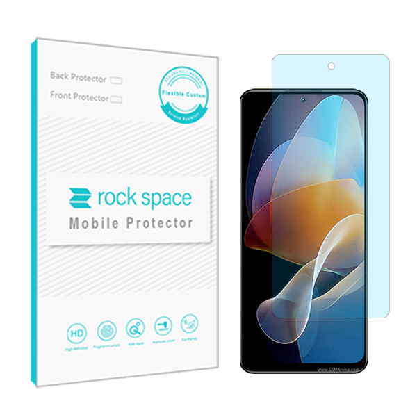 محافظ صفحه نمایش ضد اشعه آبی راک اسپیس مدل HyBLU مناسب برای گوشی موبایل شیائومی Redmi Note 12R Pro