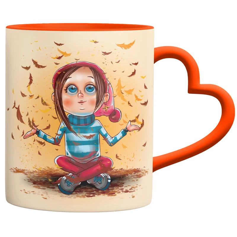 ماگ مدل تبریک تولد دختر آذر ماهی کد 9035