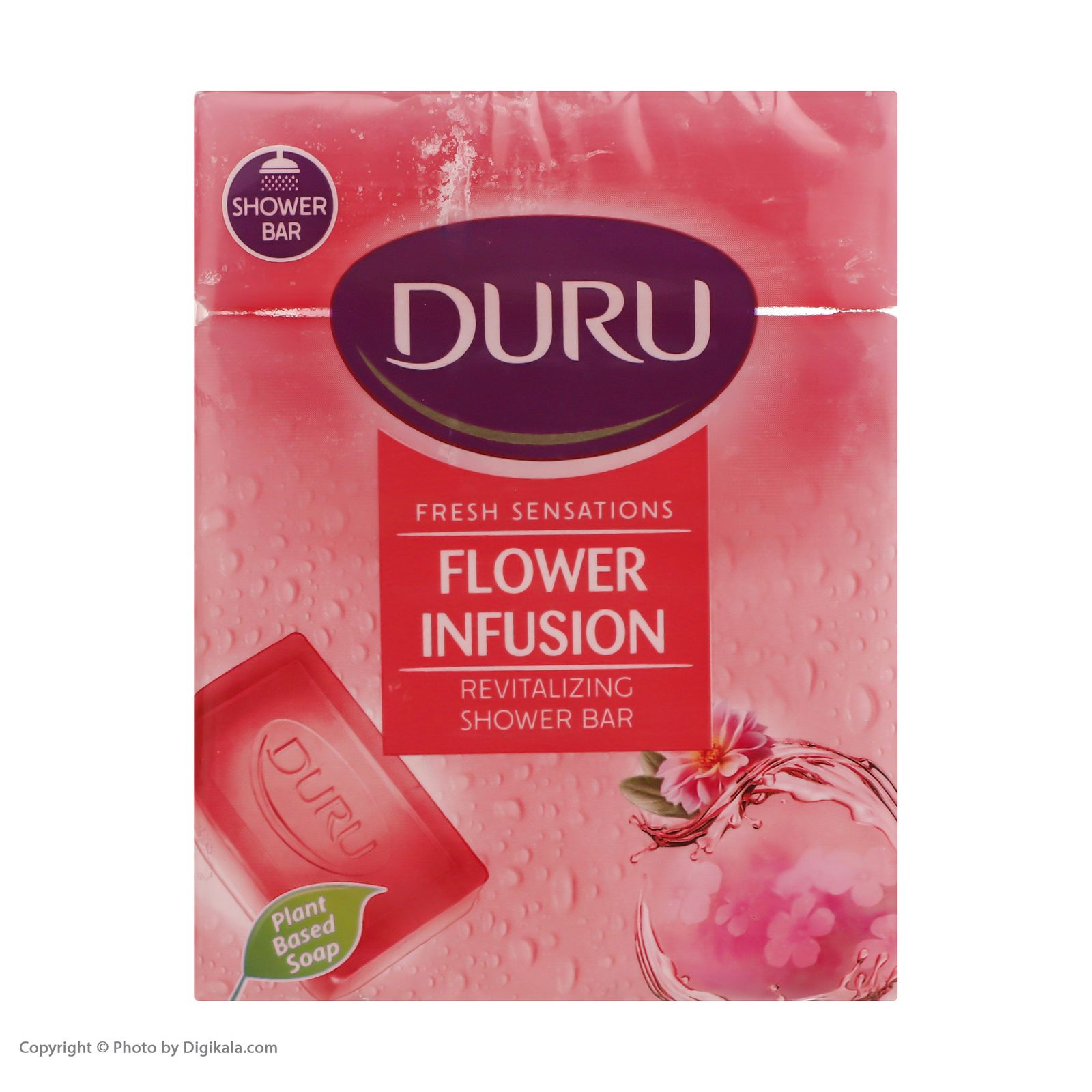 صابون شستشو دورو مدل Flower Infusion وزن 150 گرم بسته 4 عددی -  - 4