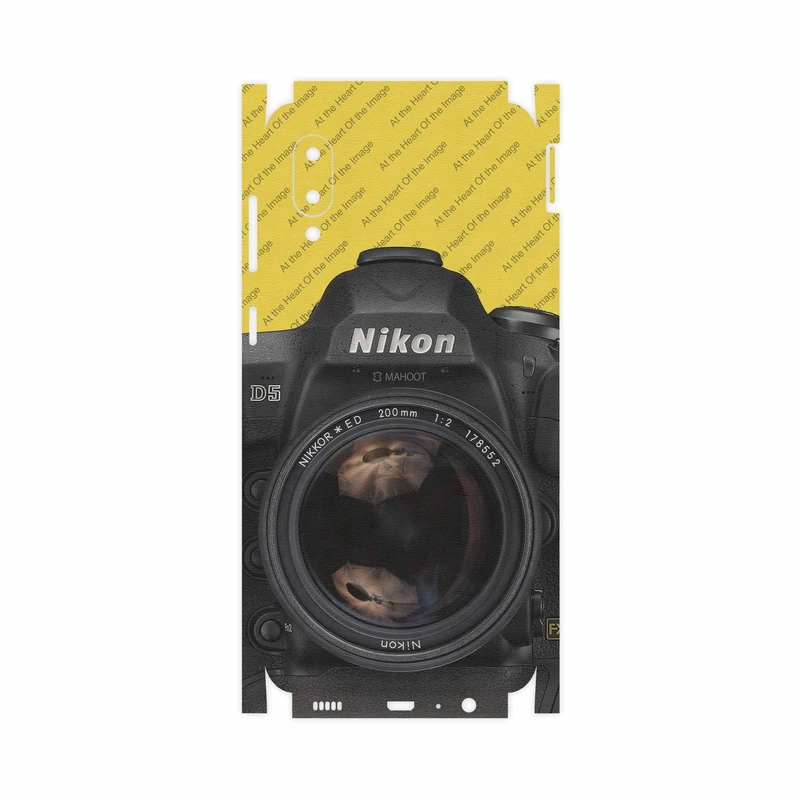 برچسب پوششی ماهوت مدل Nikon-Logo-FullSkin مناسب برای گوشی موبایل سامسونگ Galaxy M02