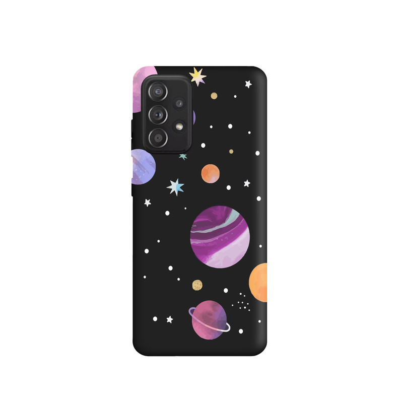 کاور طرح کهکشان کد FF348 مناسب برای گوشی موبایل سامسونگ Galaxy A52