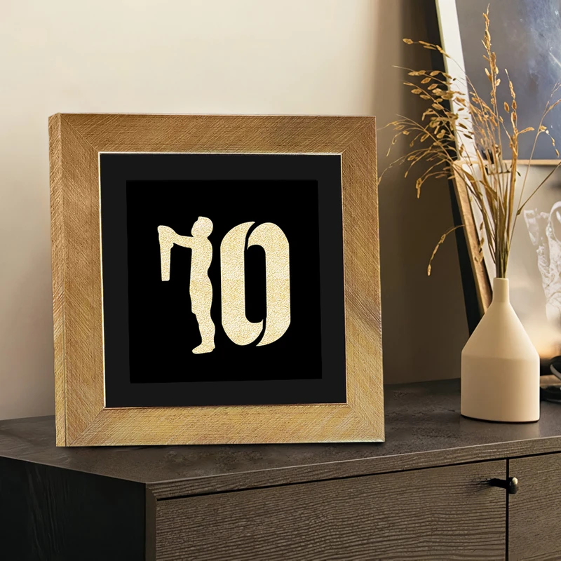 تابلو بکلیت طرح دکوری lionel messi مدل T-139