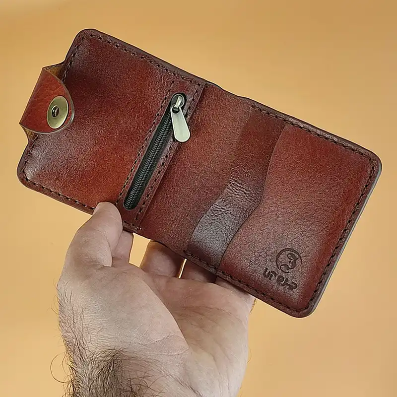 کیف پول خانه چرم آنا مدل 57777