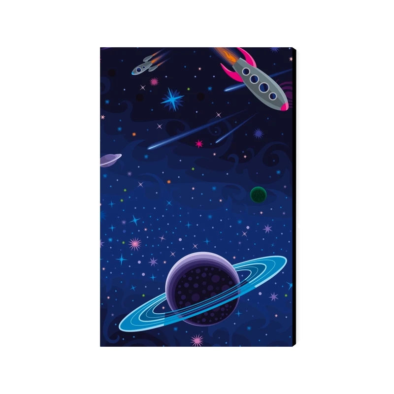 تابلو شاسی عرش مدل فانتزی فضا و کهکشان کد As4169