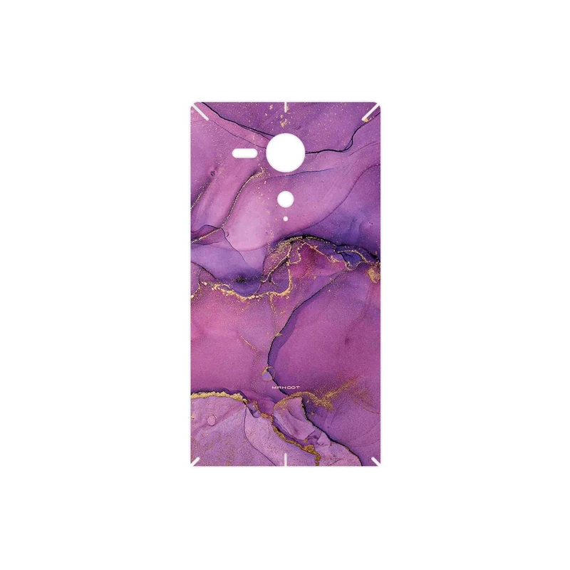 برچسب پوششی ماهوت مدل Purple Marble مناسب برای گوشی موبایل سونی Xperia SP
