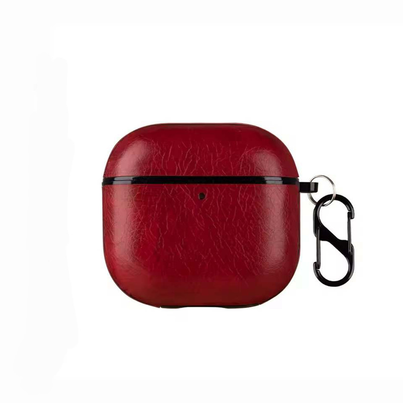 کاور مدل Leather10 مناسب برای کیس هدفون بی سیم اپل Airpods Pro/2