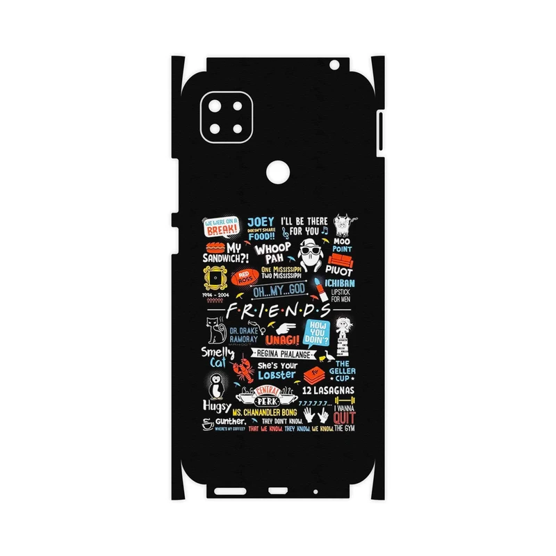 برچسب پوششی ماهوت مدل Friends 2-FullSkin مناسب برای گوشی موبایل شیائومی Redmi 9 Activ