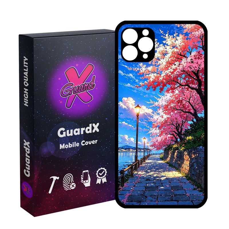 کاور گارد ایکس طرح جاده دریا مدل  Glass10791 مناسب برای گوشی موبایل اپل iPhone 11 Pro Max