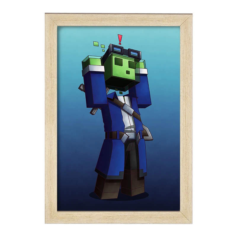 تابلو خندالو مدل بازی ماینکرافت (Minecraft) کد 36984