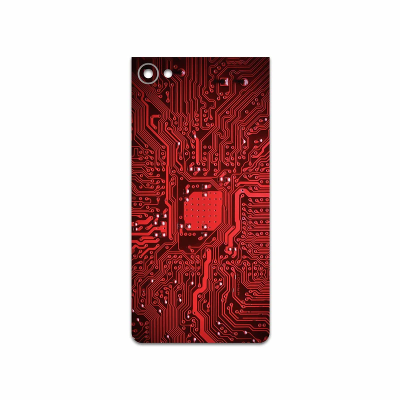 برچسب پوششی ماهوت مدل Red Printed Circuit Board مناسب برای گوشی موبایل بلک بری Motion
