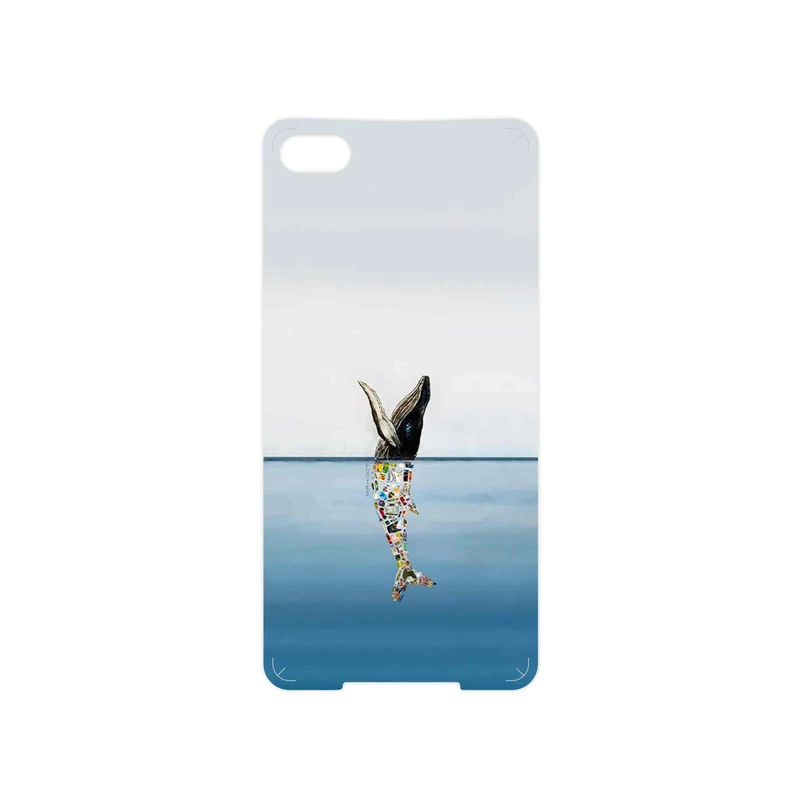 برچسب پوششی ماهوت مدل Collage of Sea Trash مناسب برای گوشی موبایل بلک بری Z30