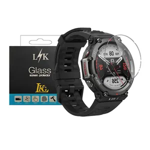 محافظ صفحه نمایش ال کا جی مدل PMMA مناسب برای ساعت هوشمند امازفیت T-Rex /  T-RexPro /  T-Rex2 /  WatchColor2 /  WatchS2-46mm