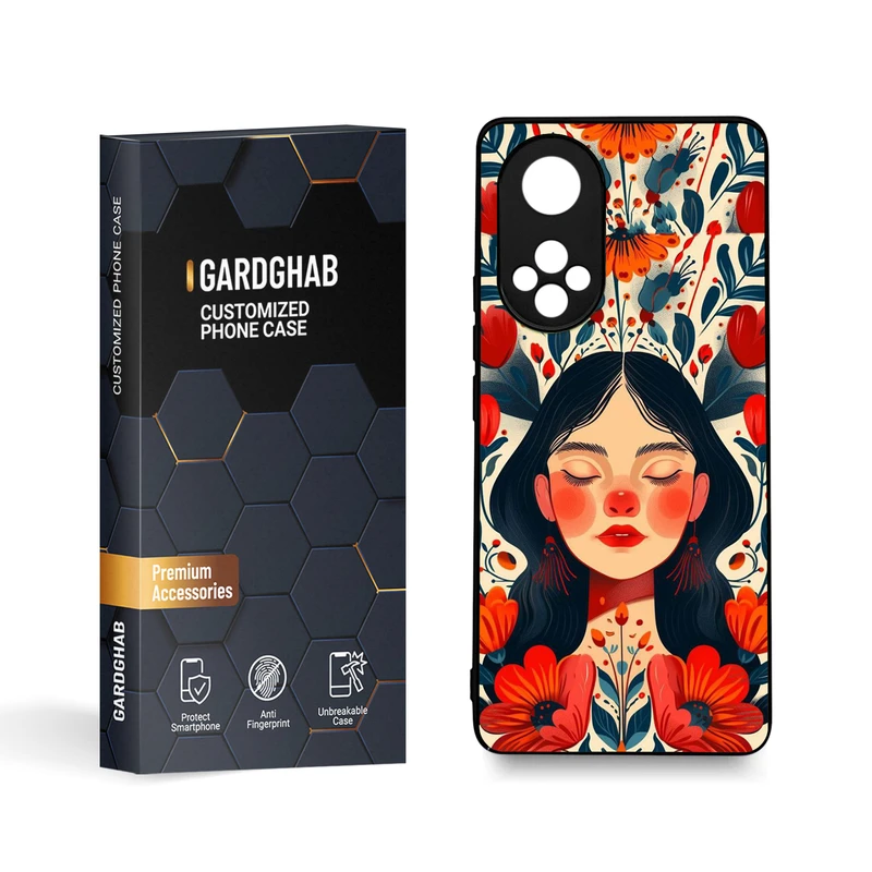 کاور گارد قاب مدل دخترانه مناسب برای گوشی موبایل آنر 50/Nova 9