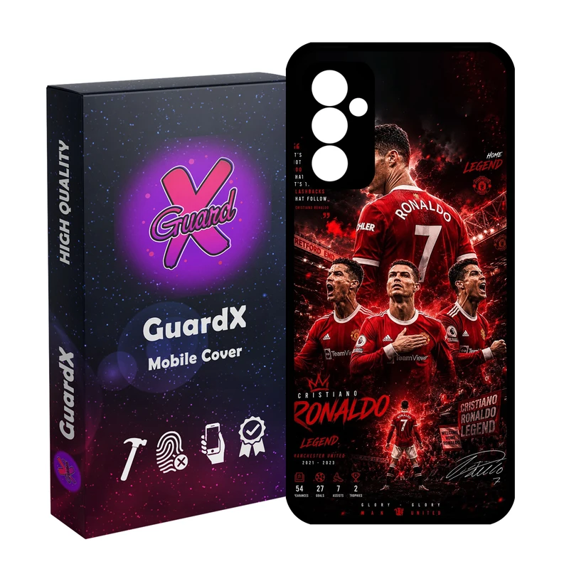 کاور گارد ایکس طرح Ronaldo مدل 11091 مناسب برای گوشی موبایل سامسونگ Galaxy A54 / A54 5G