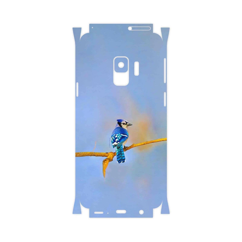 برچسب پوششی ماهوت مدل Cyanocitta cristata-FullSkin مناسب برای گوشی موبایل سامسونگ Galaxy S9