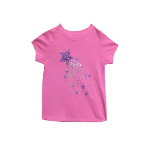 تی شرت آستین کوتاه دخترانه نکست مدل 611