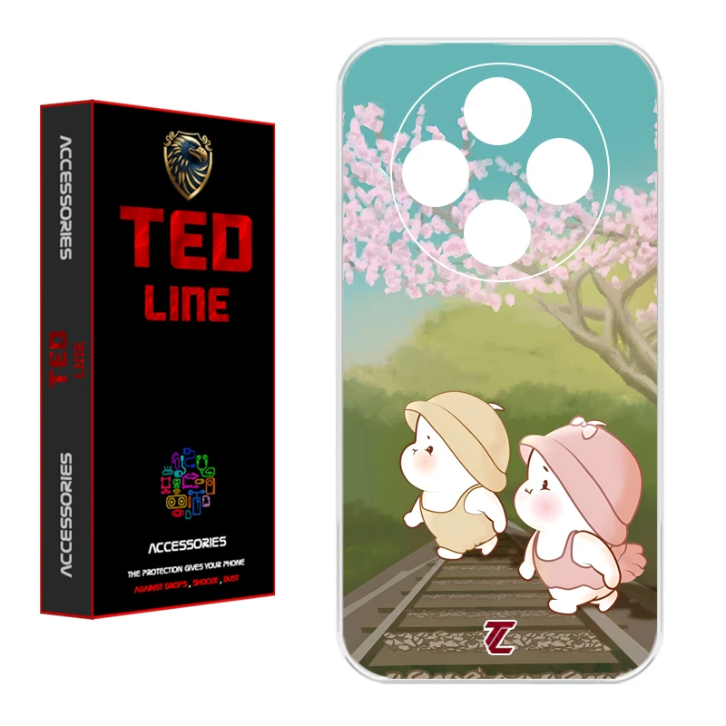 کاور تدلاین طرح جوجو و سوسو کد 1156 مناسب برای گوشی موبایل شیائومی Redmi 14C / Poco C75