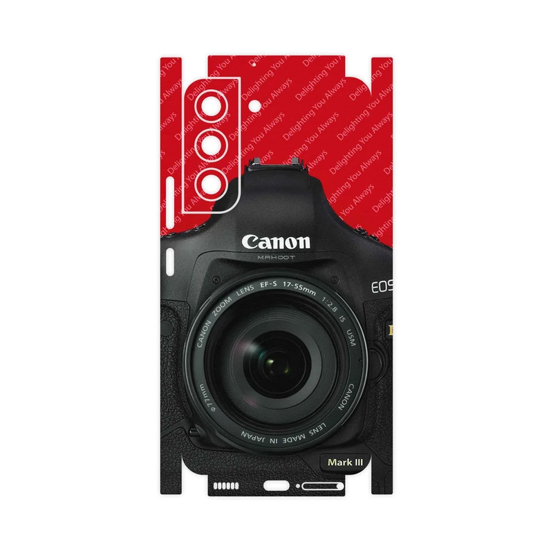 برچسب پوششی ماهوت مدل Canon-Logo-FullSkin مناسب برای گوشی موبایل سامسونگ Galaxy S22 5G