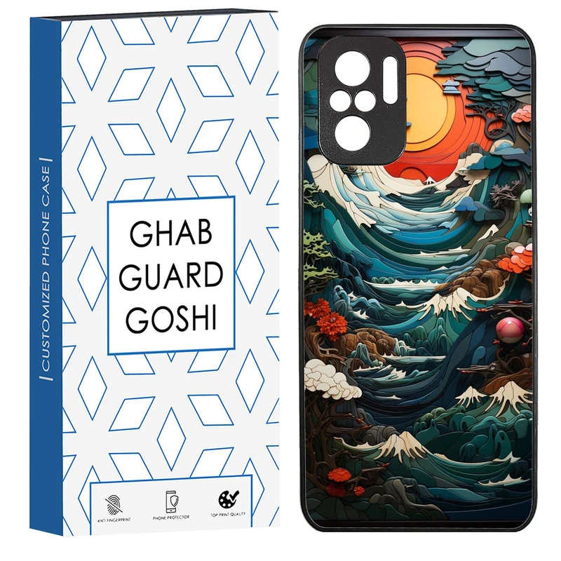 کاور قاب گارد گوشی طرح منظره کد TPU-205 مناسب برای گوشی موبایل شیائومی Redmi Note 10 4g / Redmi Note 10s / Poco m5s