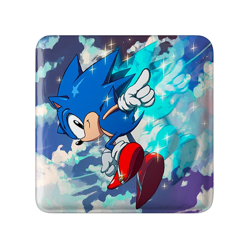 مگنت خندالو طرح سونیک (Sonic) مدل مربعی کد 37033