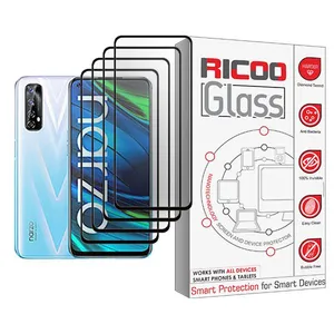 Ricoo Ricoo Glass MIX004 Screen Protector For Realme Narzo 20 Pro Pack Of 4