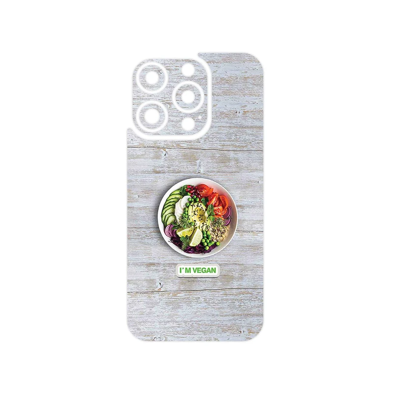 برچسب پوششی ماهوت مدل Im_vegan مناسب برای گوشی موبایل اپل iPhone 15 Pro