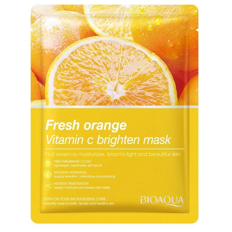 ماسک صورت بایو آکوا مدل پرتقال وزن 25 گرم