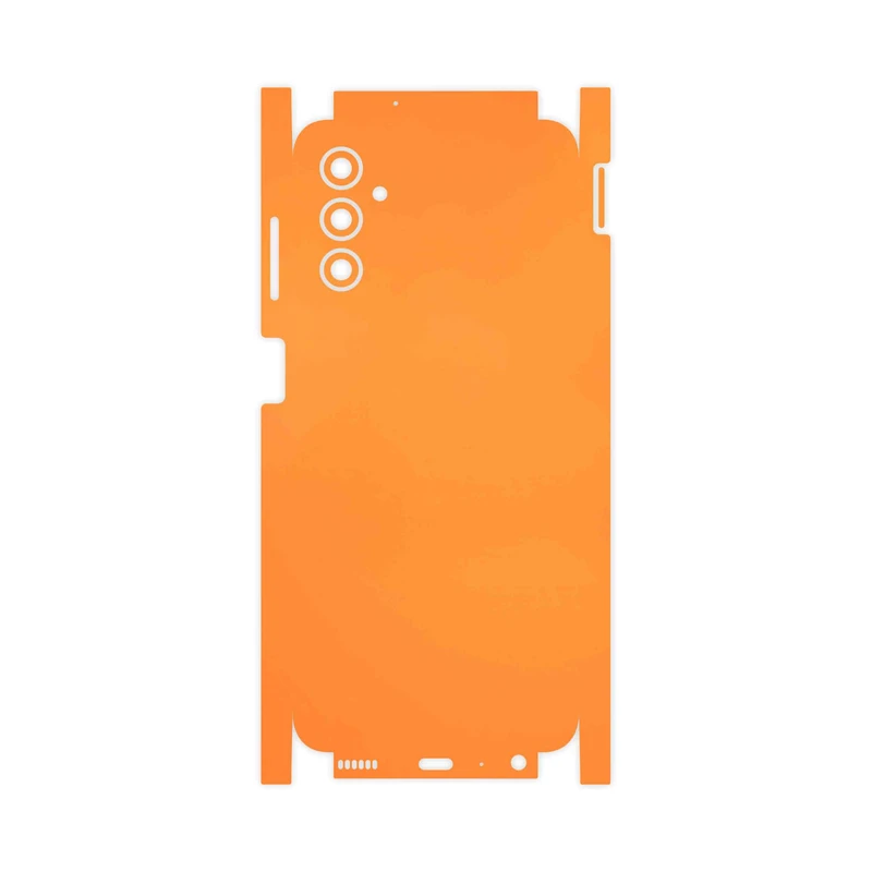 برچسب پوششی ماهوت مدل Matte-Orange-FullSkin مناسب برای گوشی موبایل سامسونگ Galaxy M13 (India)