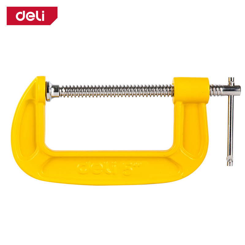 گیره پیچ دستی دلی مدل DL-G205 سایز 5 اینچ