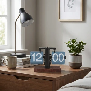 ساعت رومیزی مدل flip clock کد hy-f115