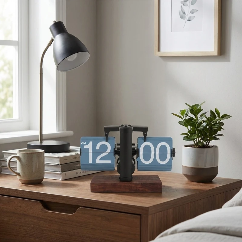 ساعت رومیزی مدل flip clock کد hy-f115