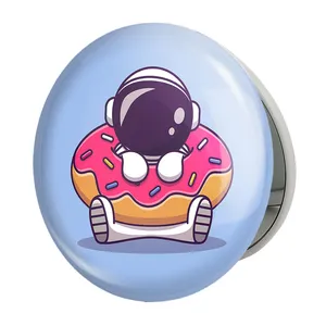 آینه جیبی خندالو طرح فضانورد مدل تاشو کد 25064 