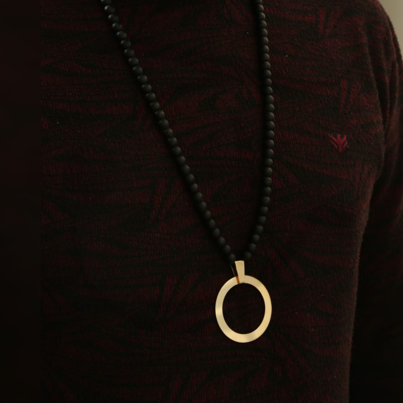 گردنبند طلا 18 عیار مردانه وی وی گلد گالری مدل رینگ 2026 گردنبند طلا 18 عیار مردانه وی وی گلد گالری مدل رینگ 2026