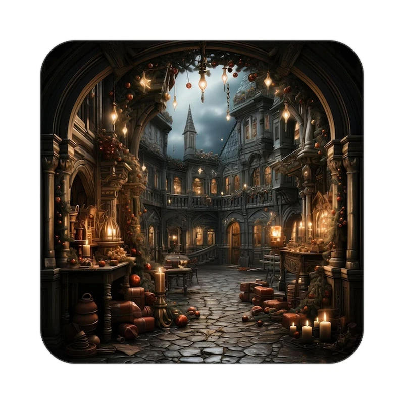 زیر لیوانی کاکتی طرح هری پاتر Harry Potter مدل mp42083