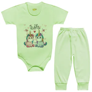 ست بادی و شلوار نوزادی کارانس مدل BSTG-3108