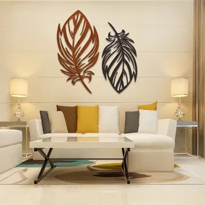 دیوارکوب مدل پر پرنده مجموعه 2 عددی