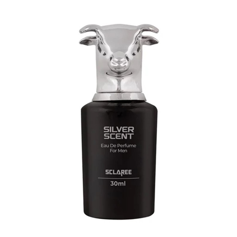 عطر جیبی مردانه اسکلاره مدل سیلورسنت با رایحه خنک حجم 30 میلی‌لیتر