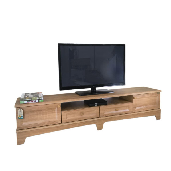 میز تلویزیون آرچین چوب مدل نئوکلاسیک مناسب برای تلویزیون از 85 اینچ