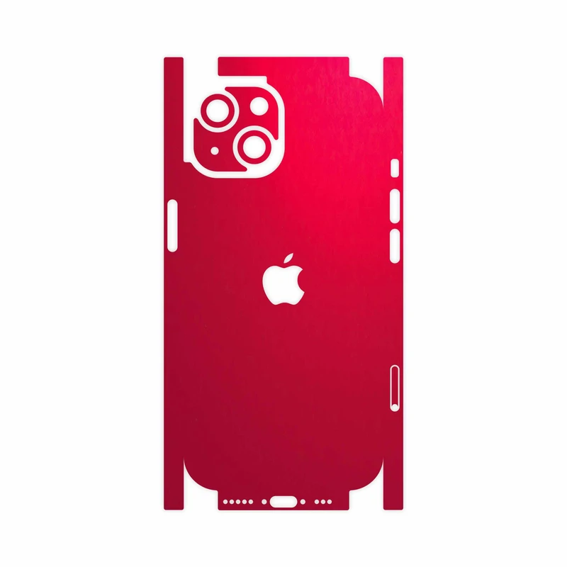 برچسب پوششی ماهوت مدل Matte-Warm-Red-FullSkin مناسب برای گوشی موبایل اپل iPhone 15