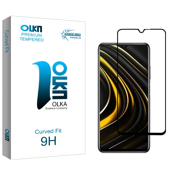 محافظ صفحه نمایش کولینگ مدل Olka مناسب برای گوشی موبایل شیائومی Poco M3