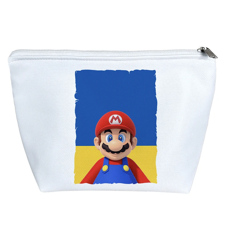 کیف لوازم آرایش دخترانه خندالو مدل سوپر ماریو کد 3455