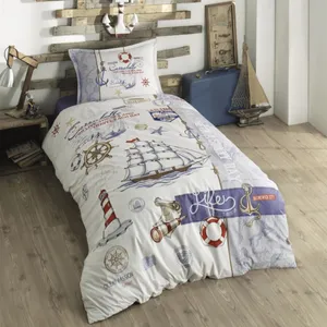 سرویس روتختی کلسی طرح  Sailife تک نفره 3 تکه