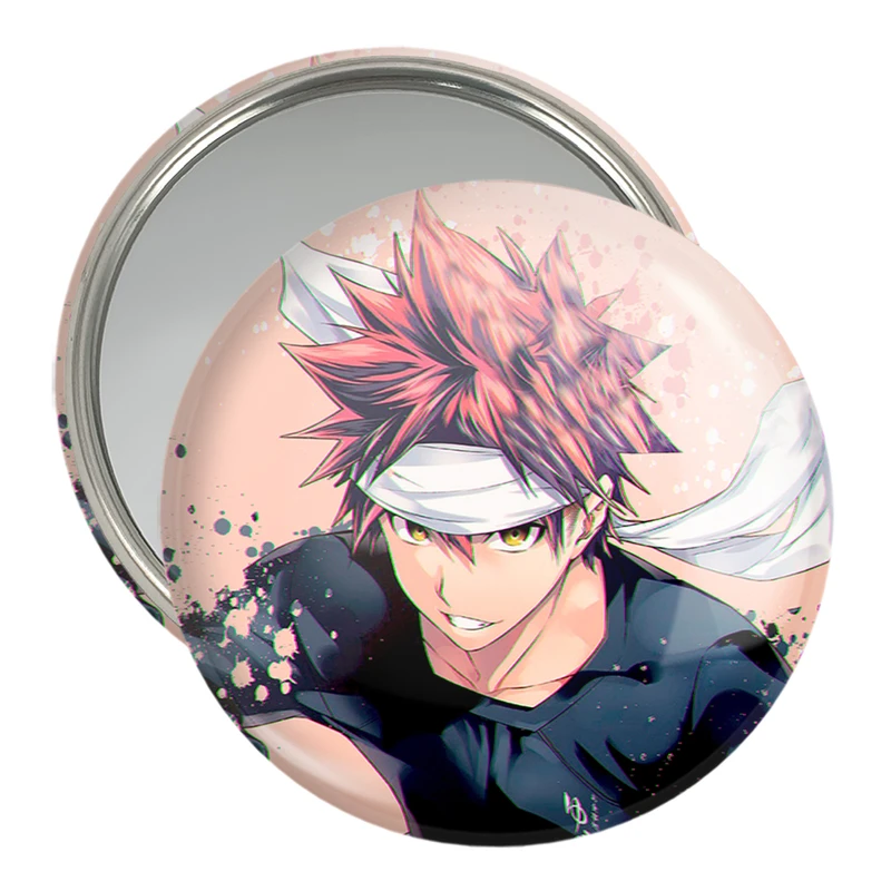 آینه جیبی خندالو مدل سوما انیمه جنگ غذاها Food Wars  کد 16975