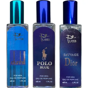 عطر جیبی مردانه پیلاتس مدل ساواج پولو دیزایر بلو حجم 30 میلی لیتر بسته 3 عددی