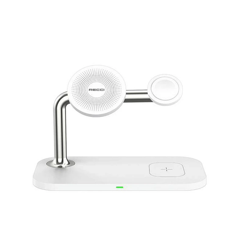 پایه نگهدارنده و شارژر بی سیم گوشی موبایل رسی مدل Wireless Charger RCW-20